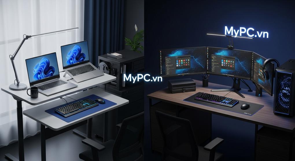 So Sánh Laptop vs PC Văn Phòng: 5 Tiêu Chí Chọn Tốt Nhất