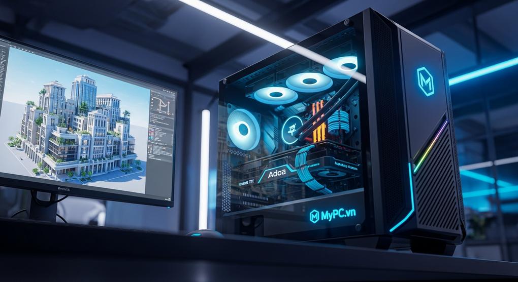workstation cho kiến trúc sư render 3D nhanh nhất 2025