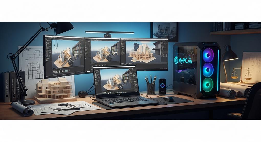 máy tính workstation cho kiến trúc sư sinh viên Hà Nội