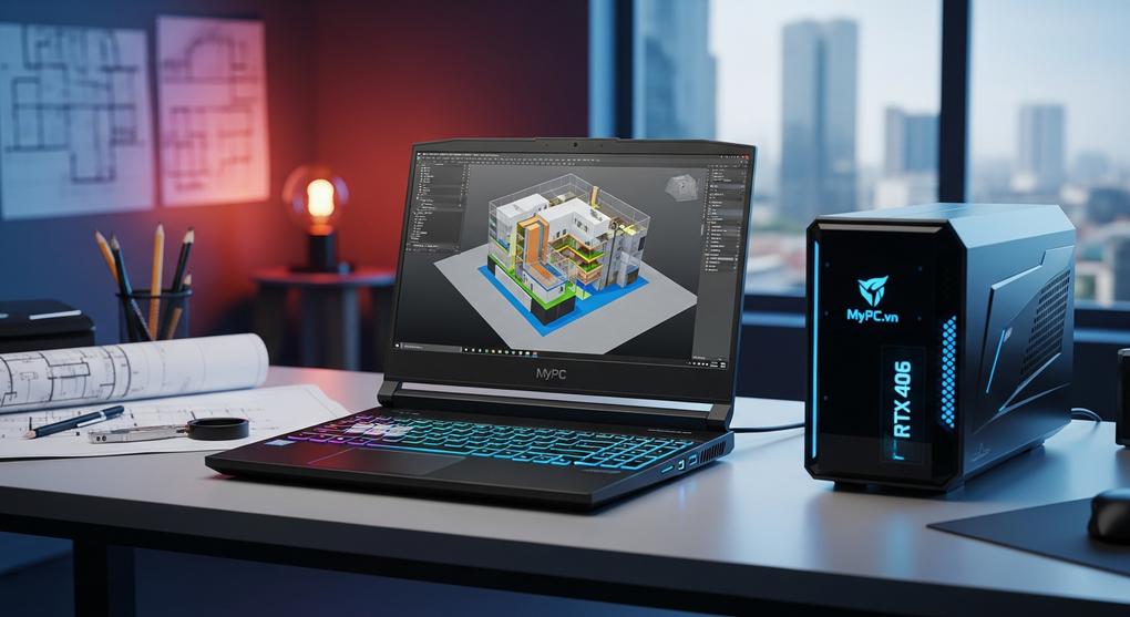 máy tính workstation cho kiến trúc sư sinh viên Hà Nội