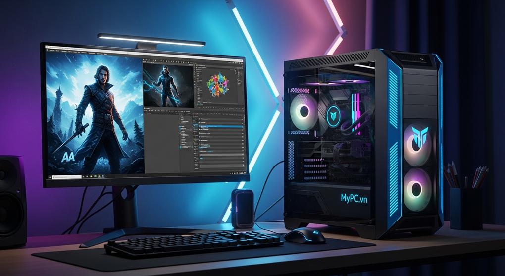Top Máy Tính Gaming RTX 5090 Cho Sinh Viên 2026
