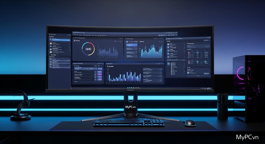 đánh giá màn hình cong 27 inch cho dân văn phòng 2025