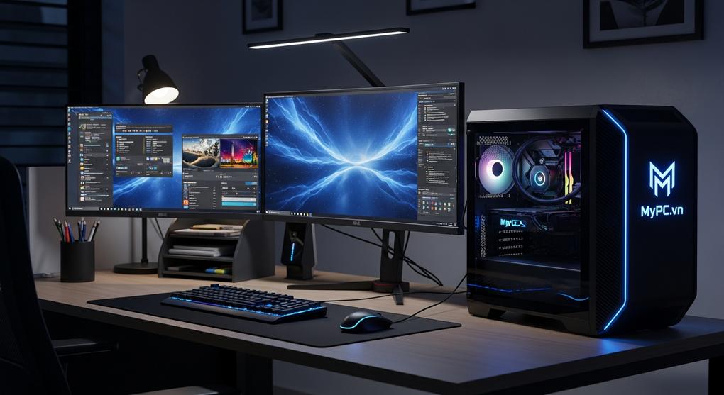 hướng dẫn tối ưu PC văn phòng chạy đa nhiệm mượt mà