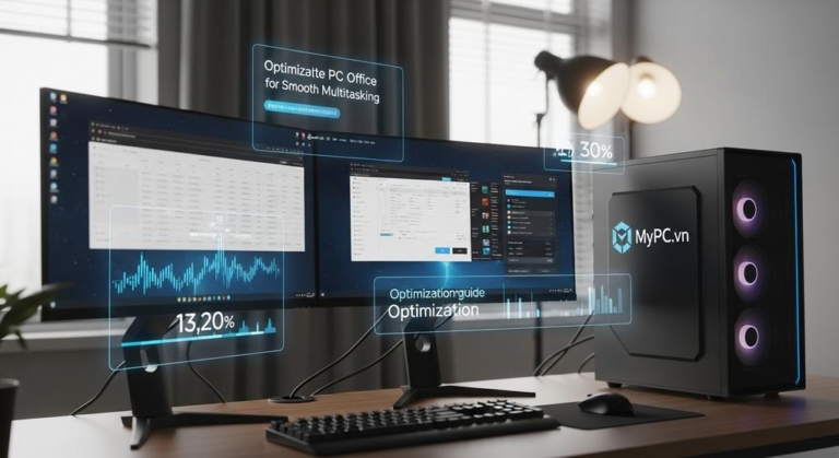 Cách Tối Ưu PC Văn Phòng Chạy Đa Nhiệm Mượt 2025