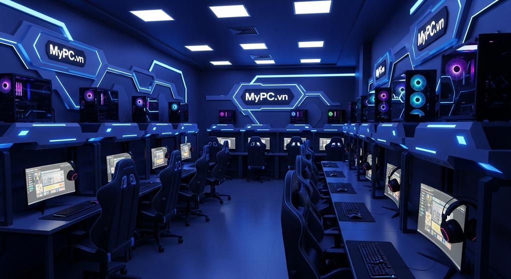 setup phòng net cyber game 20 máy cấu hình tối ưu
