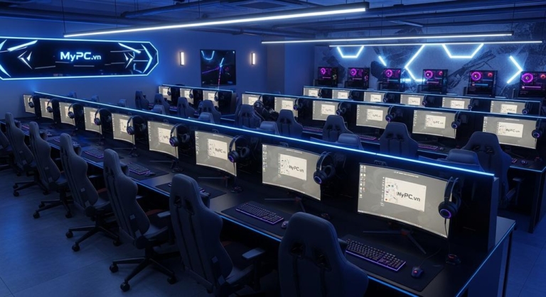 Setup Phòng Net 20 Máy: Cấu Hình Tối Ưu Lợi Nhuận Cao