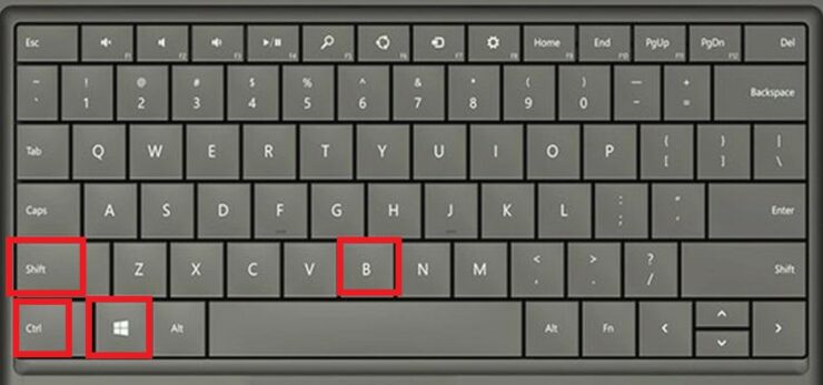 Tổ hợp phím để restart máy tính khi bị treo
