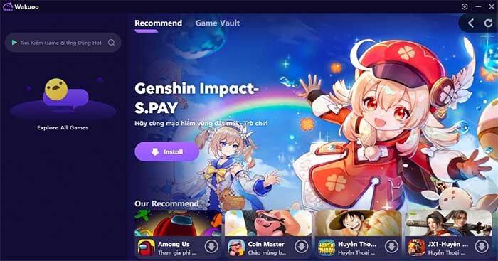wakuoo giả lập android