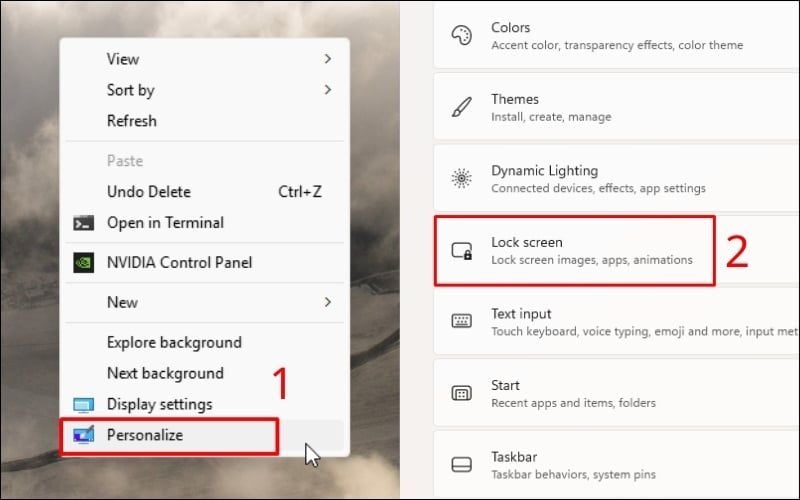 Cách thay đổi màn hình khoá Laptop đơn giản nhất