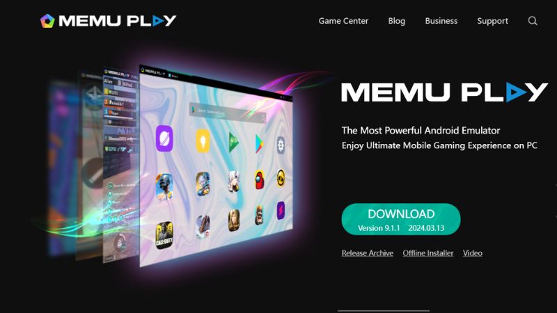 memu giả lập android