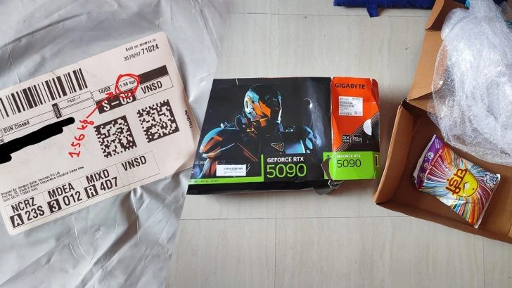RTX 5090 “Hóa Bột Giặt”: Khi Nhà Cái Đến Từ… Amazon Và Cú Scam 84 Triệu Của Anh Ấn Độ