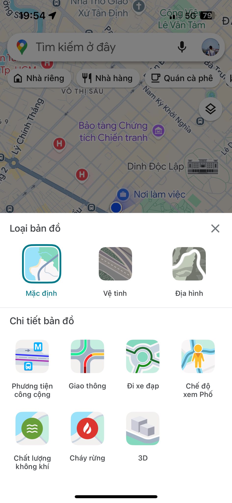 Google Maps Cập Nhật Tính Năng 2