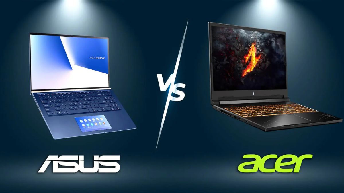 so sánh laptop acer và asus