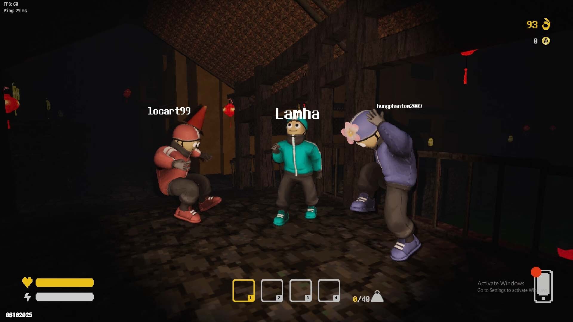 người chơi trong game night shipper