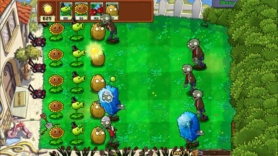 Hình ảnh Plants vs Zombies phiên bản Expanded