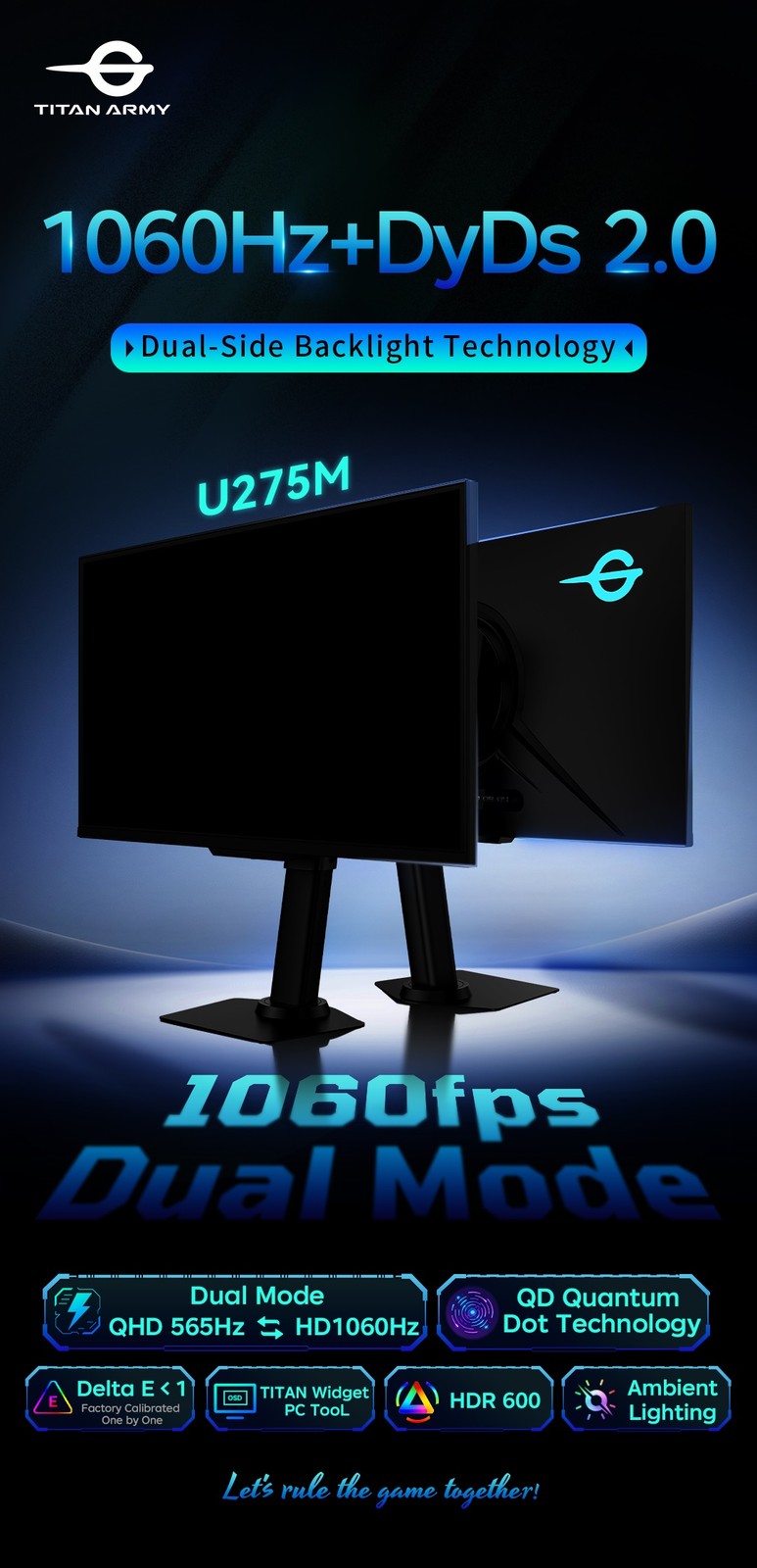 thông số màn titan 1060hz