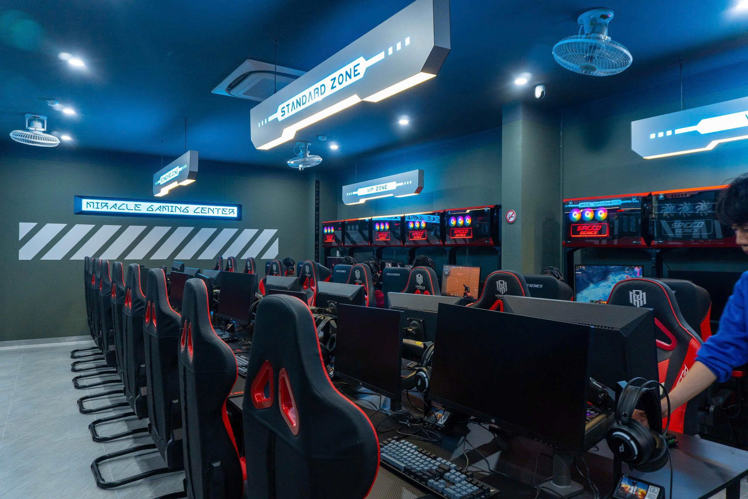 Cyber game 100 máy MyPC từng lắp đặt