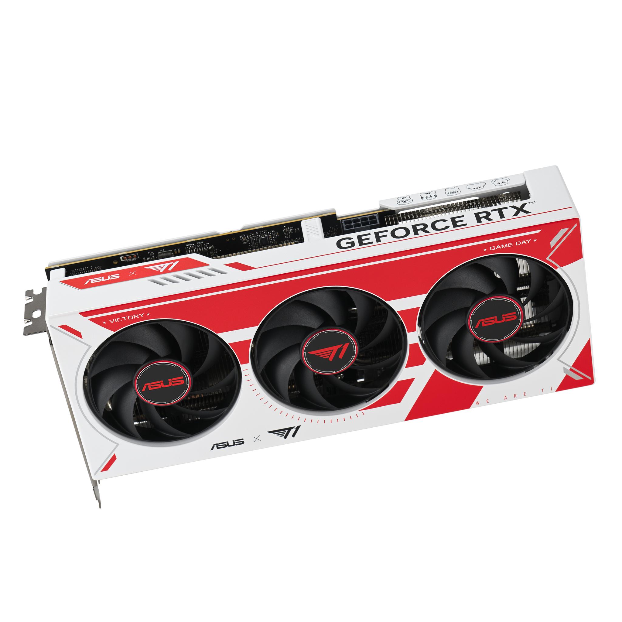 Card đồ họa Asus T1 RTX 5060 Ti phiên bản T1 Edition cho game thủ và fan T1