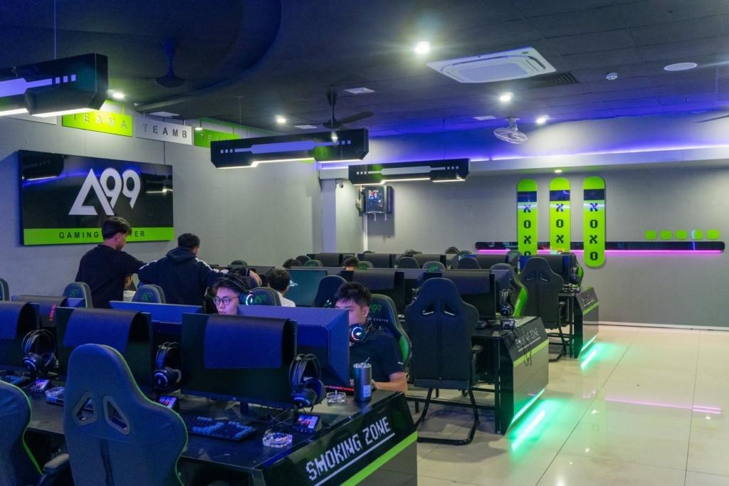 Khám Phá Phòng Net Cyber Game Thiết Kế Hiện Đại 2026 Đẳng Cấp