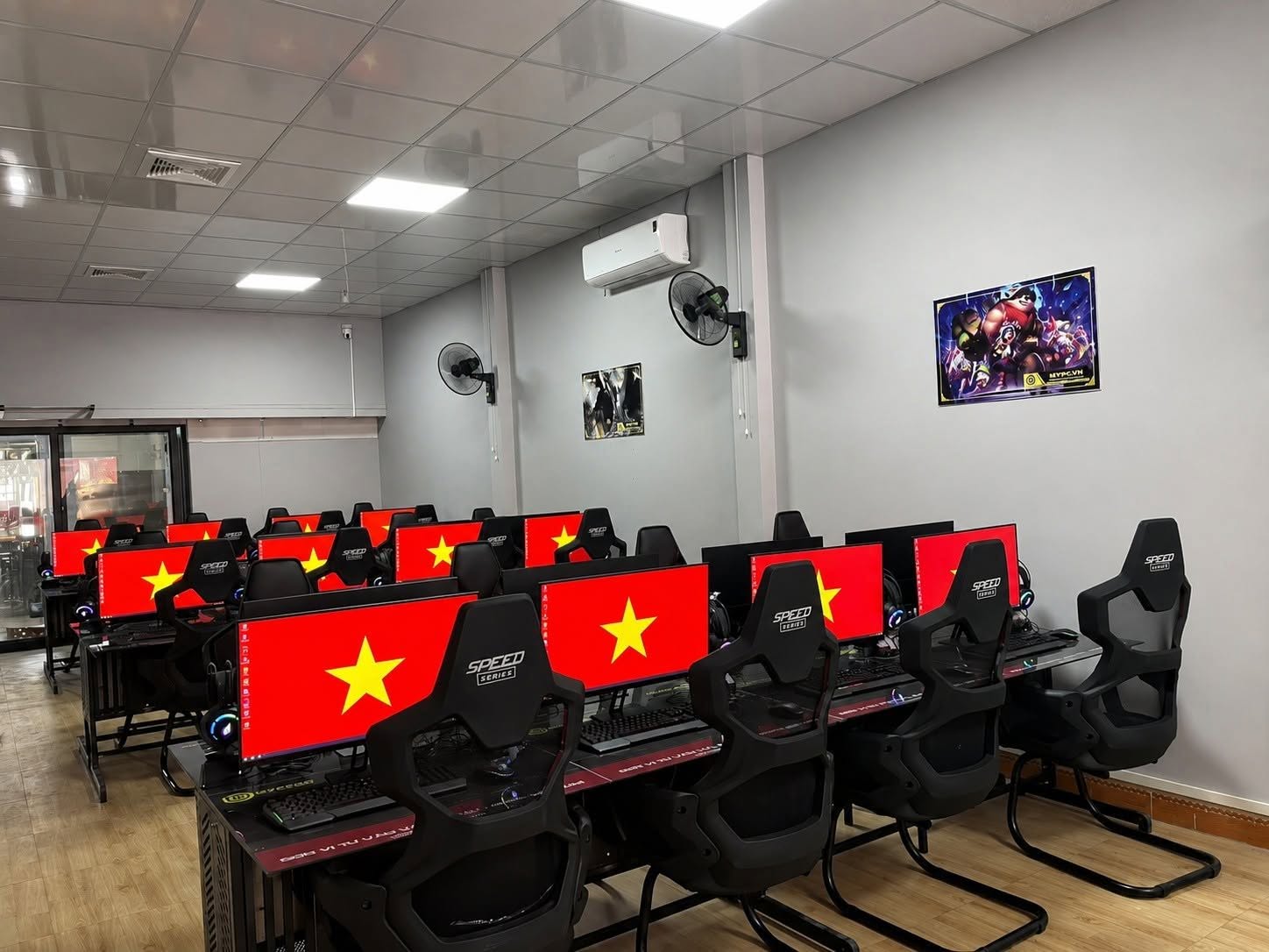 Lắp đặt phòng net 2026 trọn gói, cấu hình đồng bộ, tối ưu chi phí và vận hành ổn định tại MyPC.