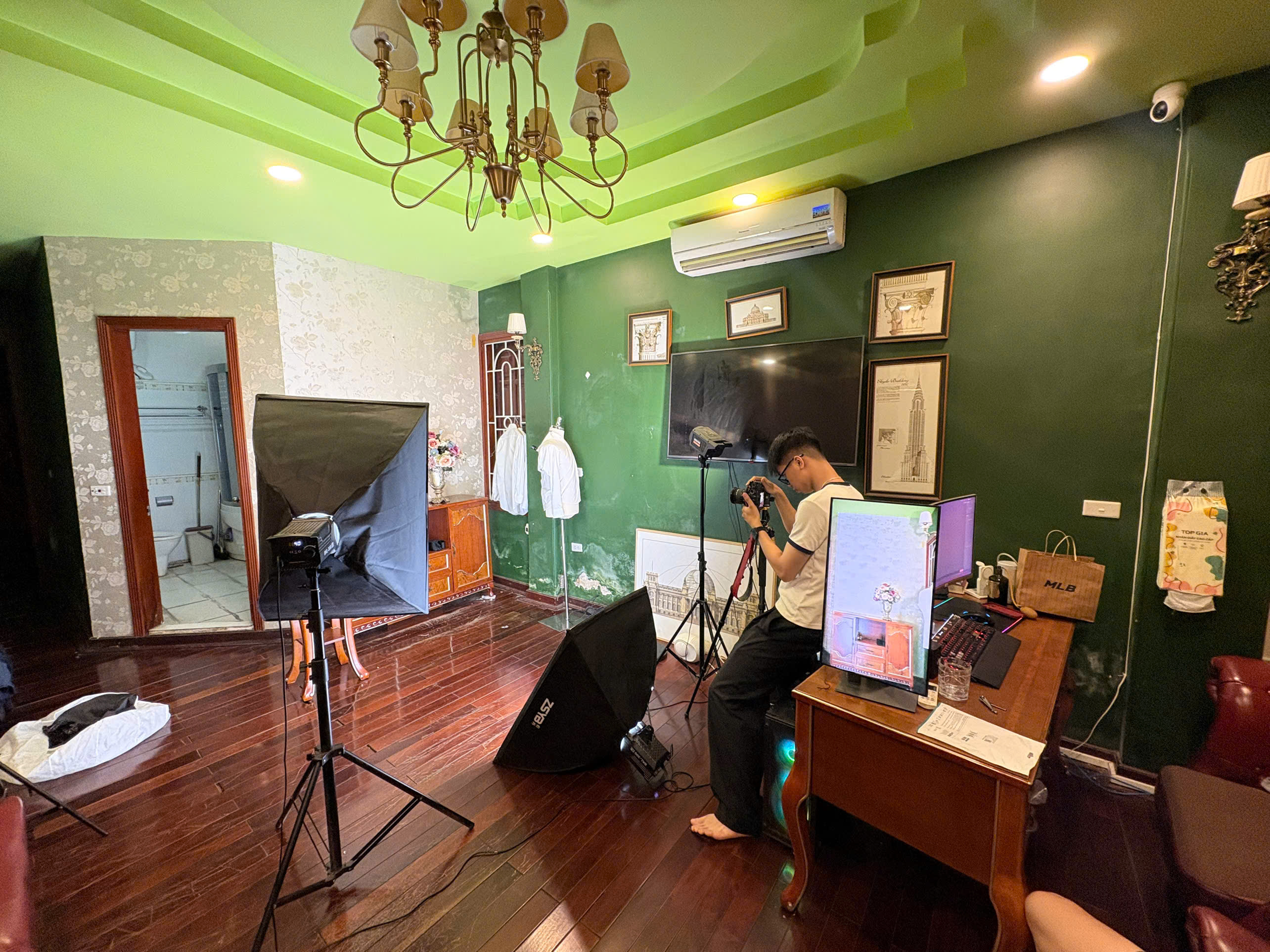 Tự Setup Phòng Livestream Trong Không Gian Thực Tế