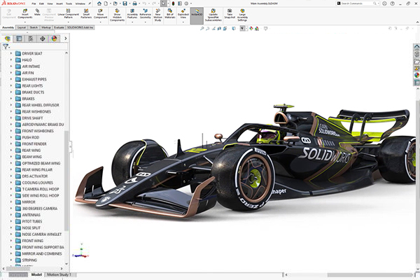 3DEXPERIENCE SOLIDWORKS thiết kế 3D